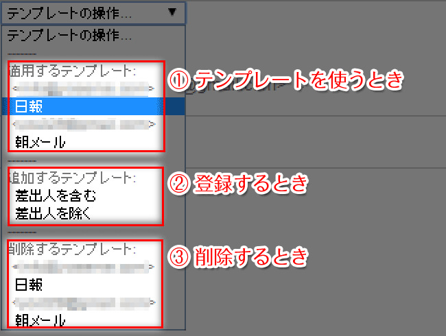 Template Switcherの使い方