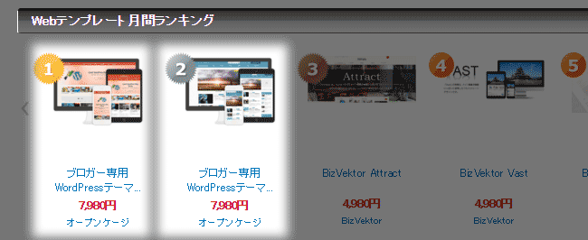 ハミングバードも1位