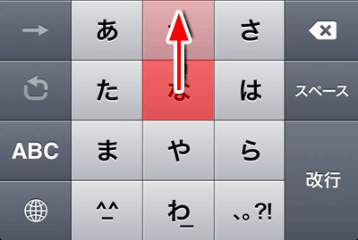 上矢印