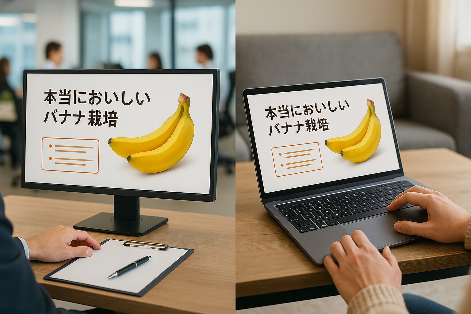 会社の仕事の続きを家で（※AIにて生成した画像です）